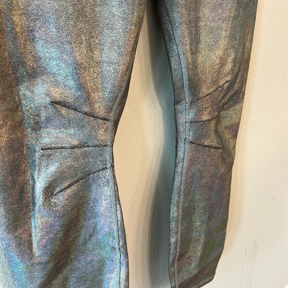 ALO Yoga NWOT High-Waist Shimmer Legging Size Large - Picture 3 of 8